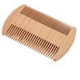 thumbnail image 3 of Beard Comb, Double Sided Styling Tool Lice Removal Comb Fine Teeth  for Home Travel, 3 of 7