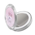 thumbnail image 3 of Espejo compacto LED portátil con carga USB, espejo de maquillaje iluminado plegable de mano para niñas, 3 of 8