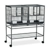 Hampton Deluxe Divided Breeder Bird Cage w/Stand