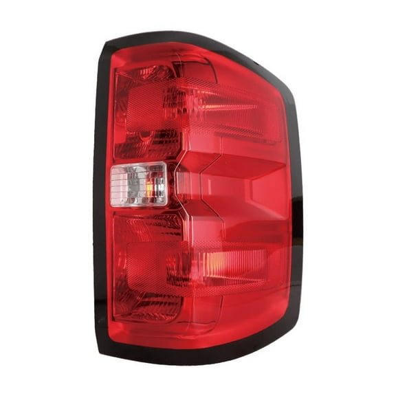 Genrics Passenger Side Tail Light Replacement for 2014-2015 Chevy Silverado 1500 2500HD 3500HD 2015 GMC Sierra 2500HD 3500HD Pickup Truck Rear Tail Light Brake Lamp Assembly RH Right Side