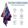 thumbnail image 2 of Independence Day Of The United States Flag Ultra Fine Fiber Beach Towels for Travel And Quick Drying Absorbent Towels for Swimming, 2 of 7