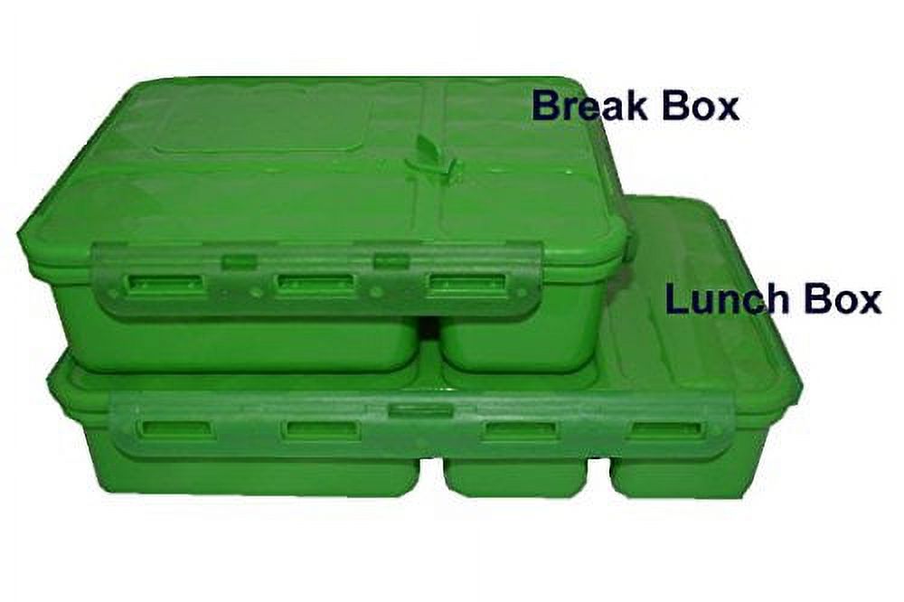 Go Green Lunch Box | FOOD BOX ONLY (Lunch Box, Green)