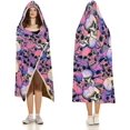 thumbnail image 3 of Independence Day Pattern Wearable Blanket Women Men Hooded Blanket Adult Plush Poncho Lightweight Soft, 3 of 6