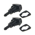 thumbnail image 2 of URTERYSER 2Pieces Auto Windshield Windscreen Sprinkler Nozzle Car Accessories for for Black, 2 of 7