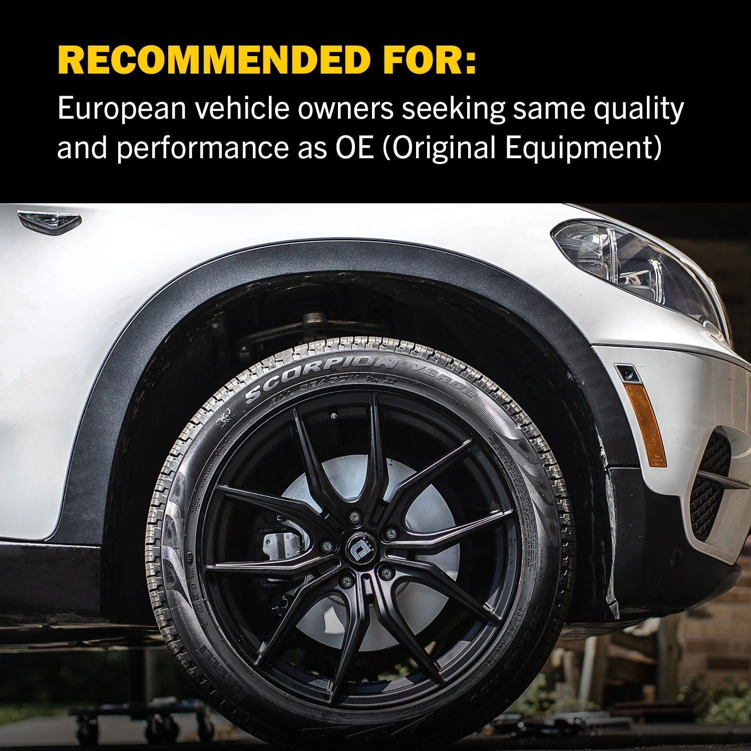 Power Stop Front and Rear Euro-Stop ECE-R90 Certified Brake Pad and Rotor Kit ESK5766