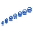 thumbnail image 6 of EHJRE 7 Pairs Flexible Silicone Ear Gauges Thin Soft Tunnels Colors 1, 6 of 9