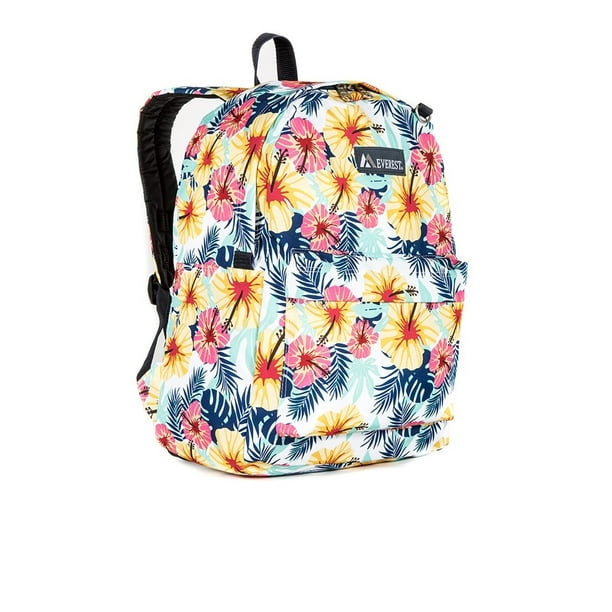 Everest Classic Pattern Backpack, Tropical, One Size - Walmart.com