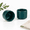Blue Emerald-Espresso, variant on Fog Grey Espresso 3oz Stackable Ceramic Espresso Cups, Set of 2