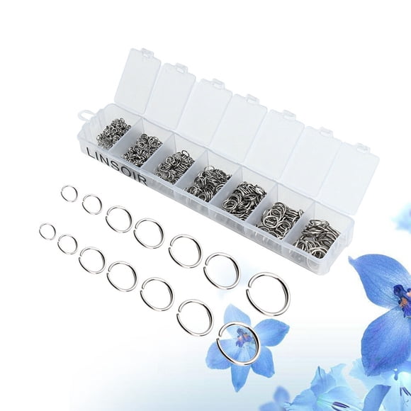 IFANLANDOR 770PCS Jewelry Findings Jewelry Accessories with Stainless Steel for Craft Making