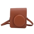 thumbnail image 3 of PU Leather Camera Case, Universal Portable Detachable Mini Camera Protective Case Anti Scratch  For Mini 40 Camera Black,Brown, 3 of 8