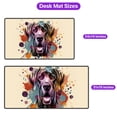 thumbnail image 5 of Great Dane Portrait Watercolor Vintage Retro Styles Desk Mat Full Keyboard Mouse Pad Danes Dog Lover Gifts Large Mousepad - 00001, 5 of 5