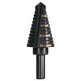 thumbnail image 1 of Broca escalonada óxido negro 12 escalones 7/16" a 1-1/8" TRUPER BES-12A, 1 of 2