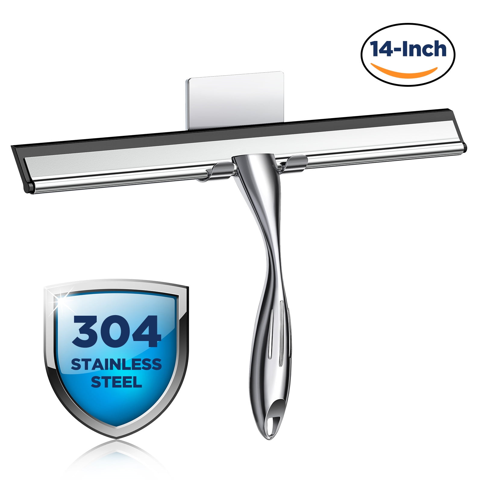 InnOrca AllPurpose Shower Squeegee for Window, Glass, Shower Door, Car