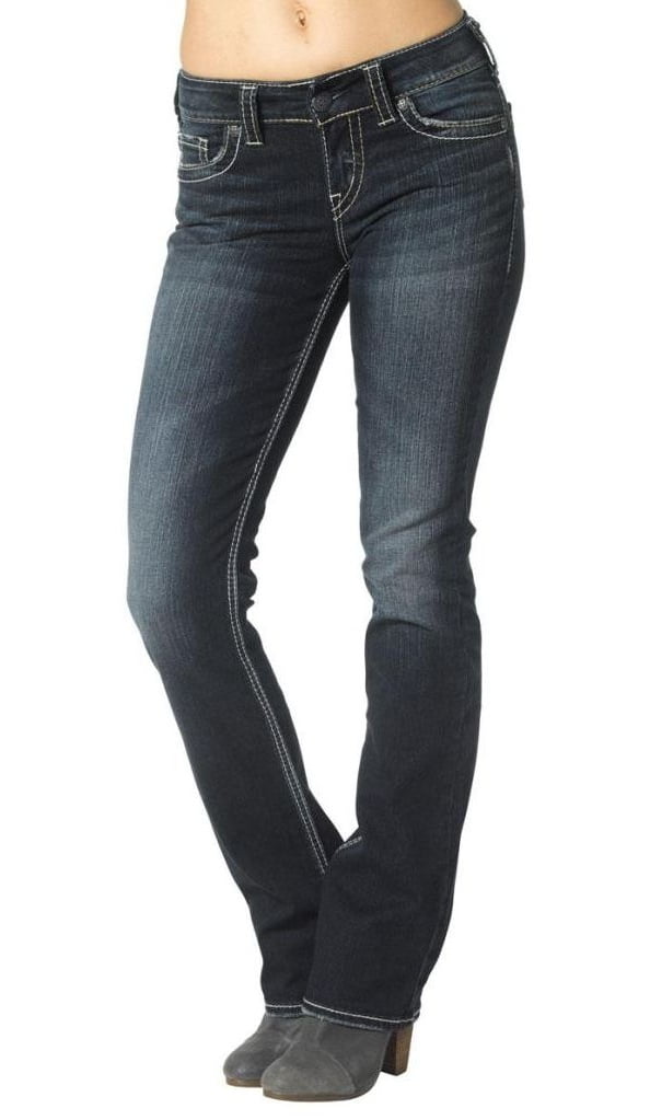 Silver Jeans Denim Womens Suki Plus Size Dark Wash W93606SAI461 ...