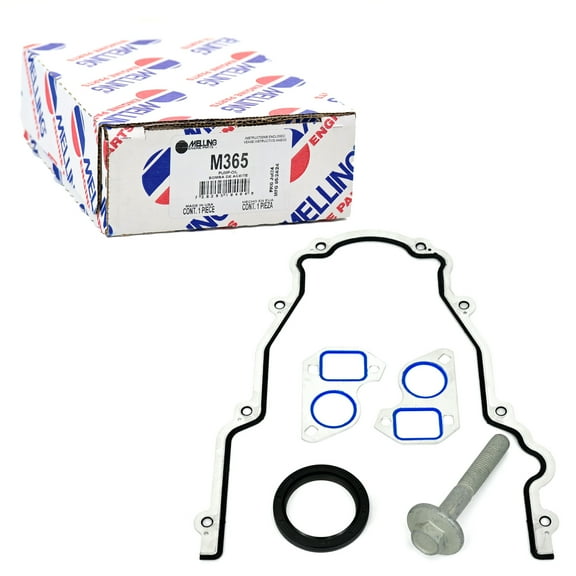 Melling M365 Standard Replacement Oil Pump with LS Gasket Install Kit -FITS Gen 4 LS 5.3L 6.0L 6.2L LH6 LMF LC9 LH9 L76 L77 L92 L99