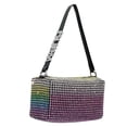 thumbnail image 1 of Bolso de noche de cristal brillante para mujer, bolso cruzado brillante, cartera para Club de baile de boda, 1 of 5