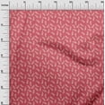 thumbnail image 3 of oneOone Rayon Red Fabric Leaves Fabric For Sewing Printed Craft Fabric By The Yard 56 Inch Wide, 3 of 4