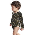 thumbnail image 3 of Xecao Bumblebee Print Baby unisex-baby Cotton Long-sleeve Bodysuits-2 Years, 3 of 6
