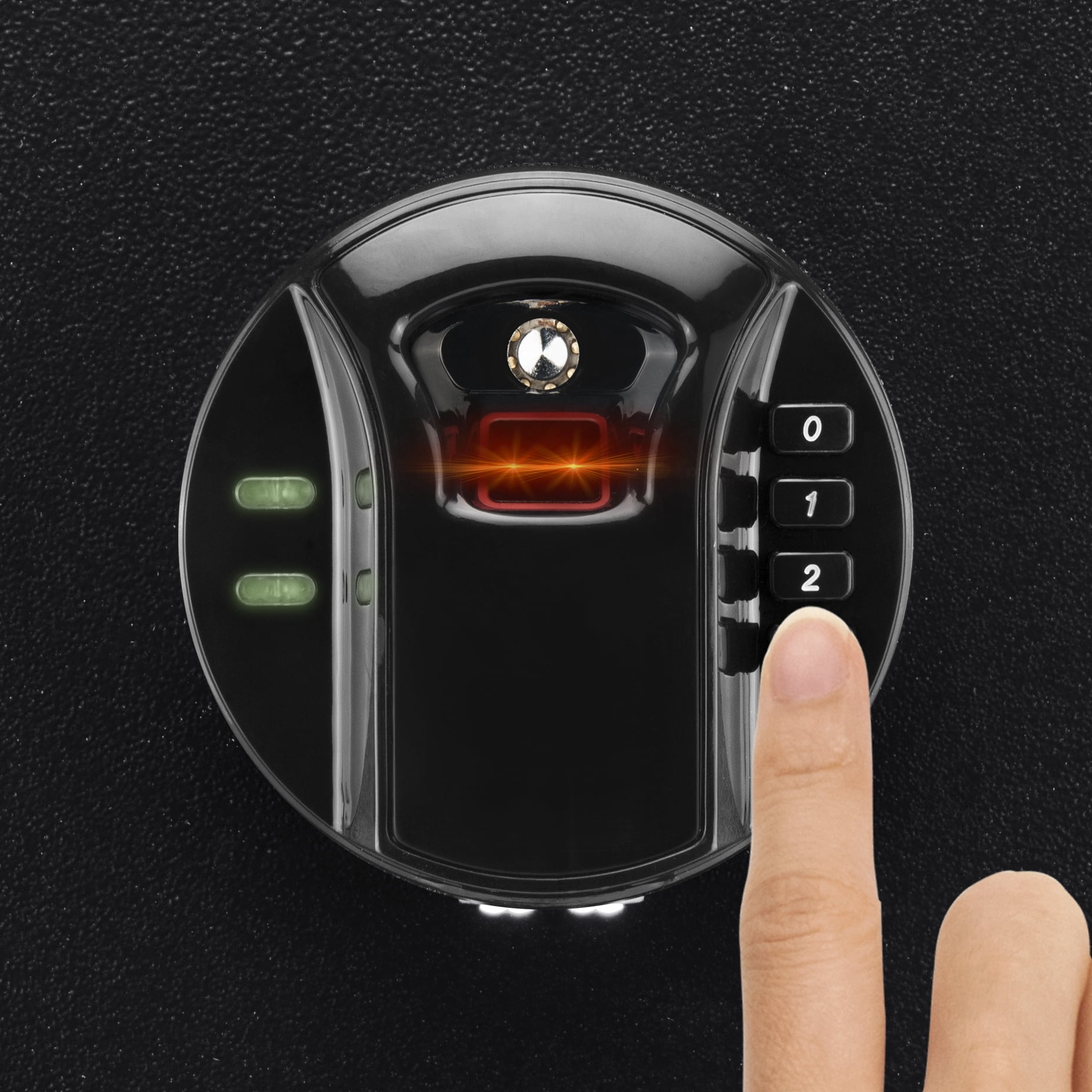 Biometric Fingerprint Digital Keypad Depository Safe Drop Slot Box 13.75 x 13.75 x 16