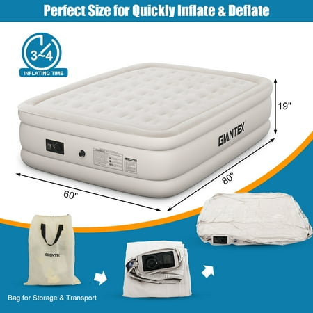 blow up mattress high
