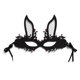 thumbnail image 1 of Máscara de mascarada de Halloween Ormromra media cara de araña negra disfraz de cosplay, 1 of 5