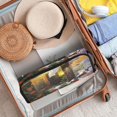 thumbnail image 4 of Hair Tools Storage with Heat Resistant Mat- Floral and Kitten Pattern Printed Curling Iron Travel Bag/Flat Iron Case for Women, 4 of 8