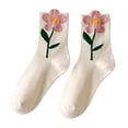 thumbnail image 2 of Warm Christmas Fashion Windproof Printing Mid Tube Socks Long Tube Cotton, 2 of 8