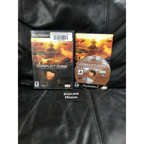 Conflict Zone Modern War Strategy Playstation 2 CIB