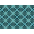 thumbnail image 1 of Ahgly Company Indoor Rectangle Patterned Dark Turquoise Green Area Rugs, 5' x 7', 1 of 6