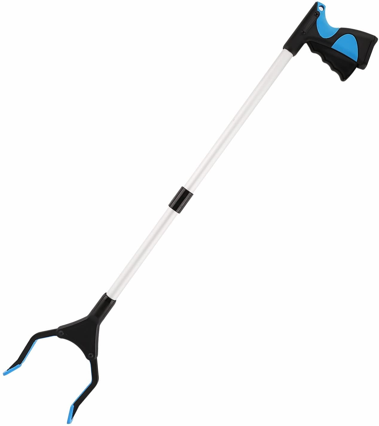 Housolution Grabber Reaching Tool, 32' Foldable Reach Extender, Aid Rubber Gripper, Trash Grabber Pickup ,Picker Upper Tool for Elderly , Blue