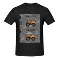 thumbnail image 4 of Bingfone Construction Machines Men'S Loose Fit Short-Sleeve Pocket T-Shirt, 4 of 7