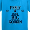 thumbnail image 4 of Inktastic Finally I'm the Big Cousin Youth T-Shirt, 4 of 5
