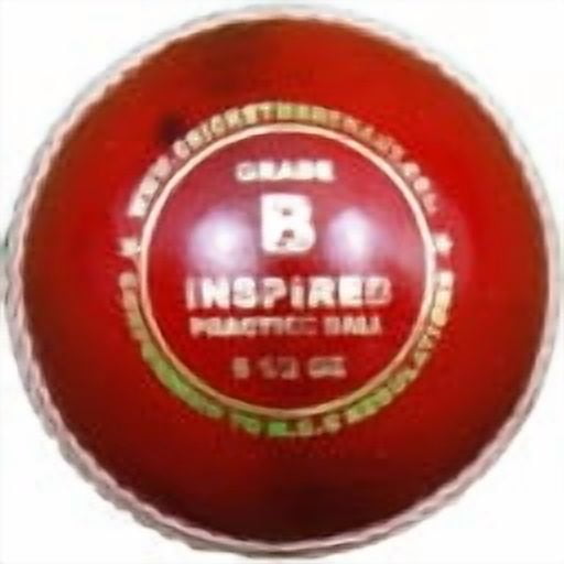Inspired Practice Ball - Grade B Cricket Ball White