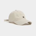 thumbnail image 2 of FeiraDeVaidade Unisex Spring Summer Baseball Cap Embroidery Polar Bear Snapback Ponytail Caps Visor Hat, 2 of 7