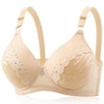 thumbnail image 3 of cocolona Womens Wireless Bras Lightweight Stretch Push Up Bras Comfy Mesh Breathable Everyday Bras, 3 of 3