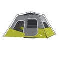 thumbnail image 1 of CORE 6 Person Instant Cabin Tent with Wall Organizer (Green), 1 of 5
