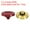 Dark Red/Golden, variant on Uxcell Shutter Release Button Soft Shutter Release Button Copper Camera Shutter Button Concave, Dark Red/Silver 2 Pack