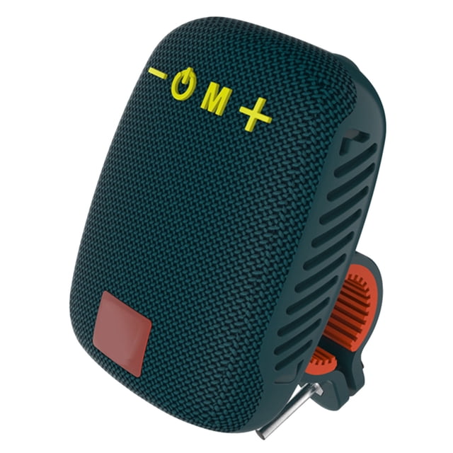 Altavoz Portátil Con Soporte de Manillar para Bicicleta Motocicleta, IPX5 USB Radio FM Recargable Recargable Altavoz Inalámbrico, Soporta Tarjeta de Memoria, Disco, disco