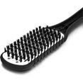 thumbnail image 2 of Bristles Clamp Hair Straightener Brush Comb Hair Detangler Brush Hair Styling Tool Double Sided Brush, 2 of 4