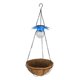 thumbnail image 1 of Macetas colgantes de alambre de metal Soporte de planta de alambre redondo Cesta colgante Colgante redondo Azul Cola Cesta colgante, 1 of 8