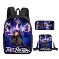 thumbnail image 1 of 2024 New Descendants Backpack Three-Piece Backpack Cartoon Student Backpack Shoulder Bag Pencil Bag, 1 of 2