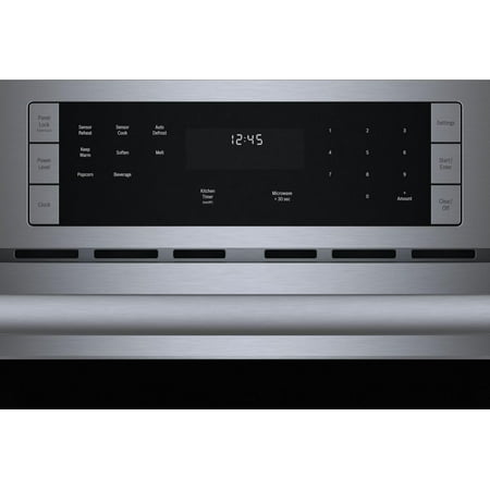 Bosch - 500 Series 1.6 Cu. Ft. Built-In Microwave - Stainless steel