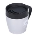 thumbnail image 3 of Taza De Agua Caliente De Acero Inoxidable, Mango De Taza De Café Uso De Seguridad De Acero Inoxidable Portátil Buen Efecto De Aislamiento Térmico Para Exteriores Para Acampar En Cergrey Plata, 3 of 8