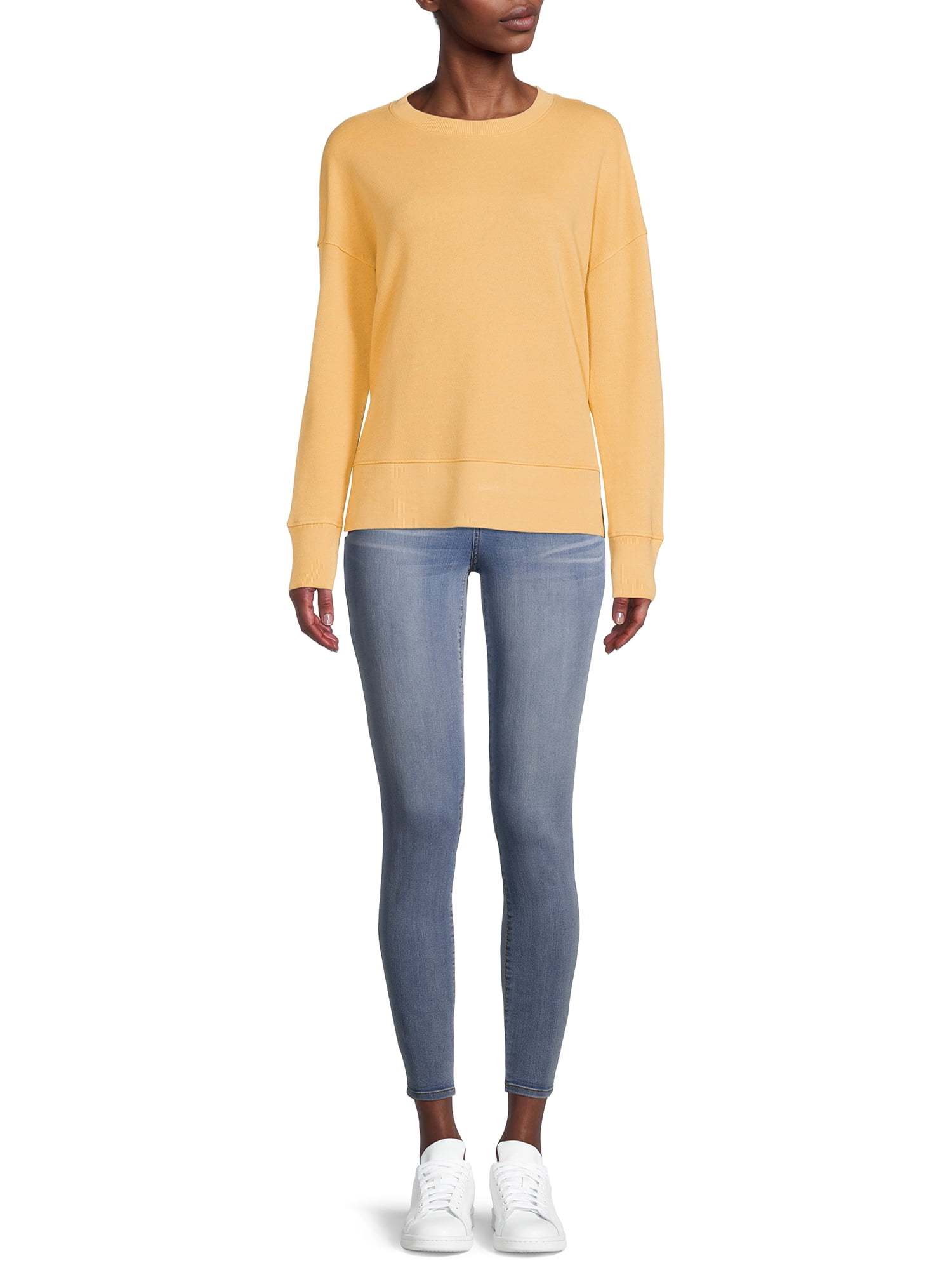 Time and Tru Women's Crewneck Sweatshirt