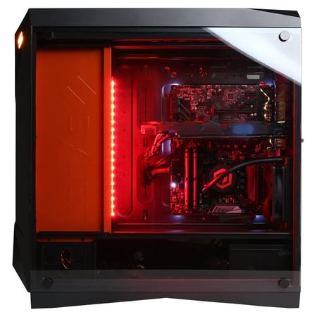 CyberPowerPC - Gaming Desktop - Intel Core i9-9900K - 32GB Memory - NVIDIA GeForce RTX 2080 Ti - 3TB HDD + 1TB SSD - Black
