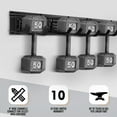 thumbnail image 4 of Garage Garden Tool Storage Rack Organizer Wall Mount, Yard Shovel Rack Holder Organization, Heavy-Duty Extra Width Panels for Hanging Landscaping Equipment, 4 of 7