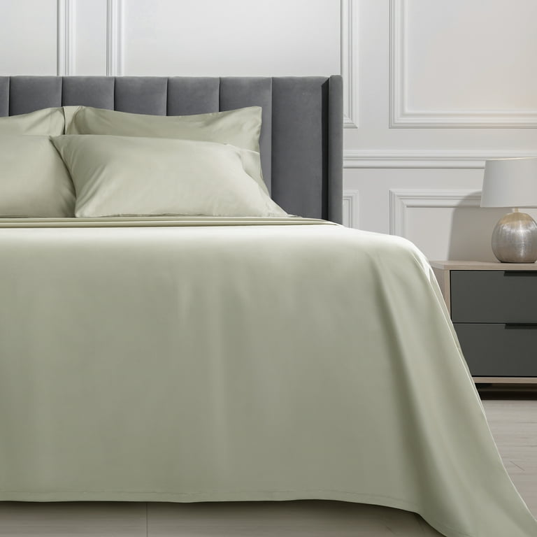 Serta 6-Piece 800 Thread Count Green Cotton Rich Adult Bed Sheet