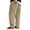 04Khaki, variant on Dwelliawo Pants for Men Corduroy Elastic Waist Drawstring Pant Straight Leg Casual Pants Baggy Loose Pantalones Ribbed Trousers with Pockets Gray 2XL