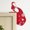 A, variant on Bouanq Christmas Decorations Xmas Tree Decor Stereoscopic Santa Claus Deer Cart Wooden Door Corner Sticker Door Frame Festival Decorative Wall Sticker Colorful Wood