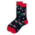thumbnail image 1 of Chaussettes Rouges Noël Halloween Mignonnes à Imprimé Lettres Chaussettes Courtes Grandes Chaussettes pour Femmes, 1 of 2